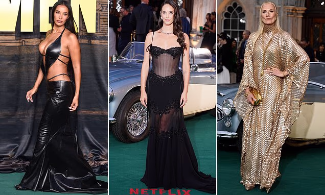 Maya Jama and Kaya Scodelario arrive at the London premiere for season two of The Gentlemen