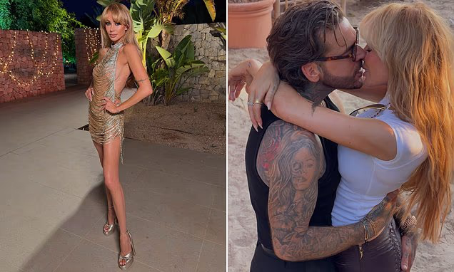 Olivia Attwood and Pete Wicks posing together at an event