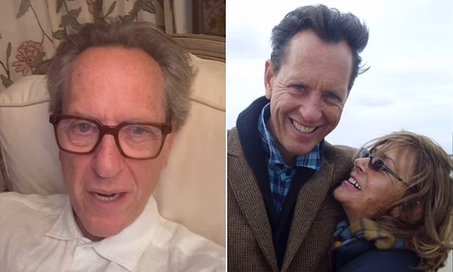 Richard E Grant attending a red carpet event