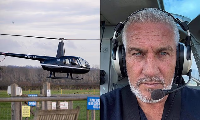 Paul Hollywood attending a public media event