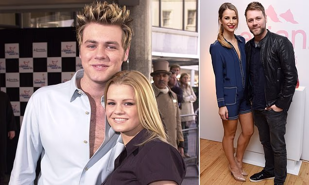 Brian McFadden looking forward at a celebrity event