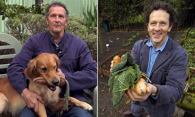 Monty Don standing outdoors in a garden setting