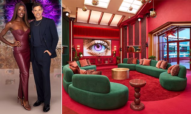 The newly redesigned luxury Big Brother UK house interior.