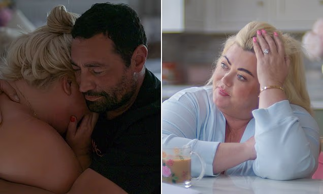 Gemma Collins and Rami Hawash posing at an event