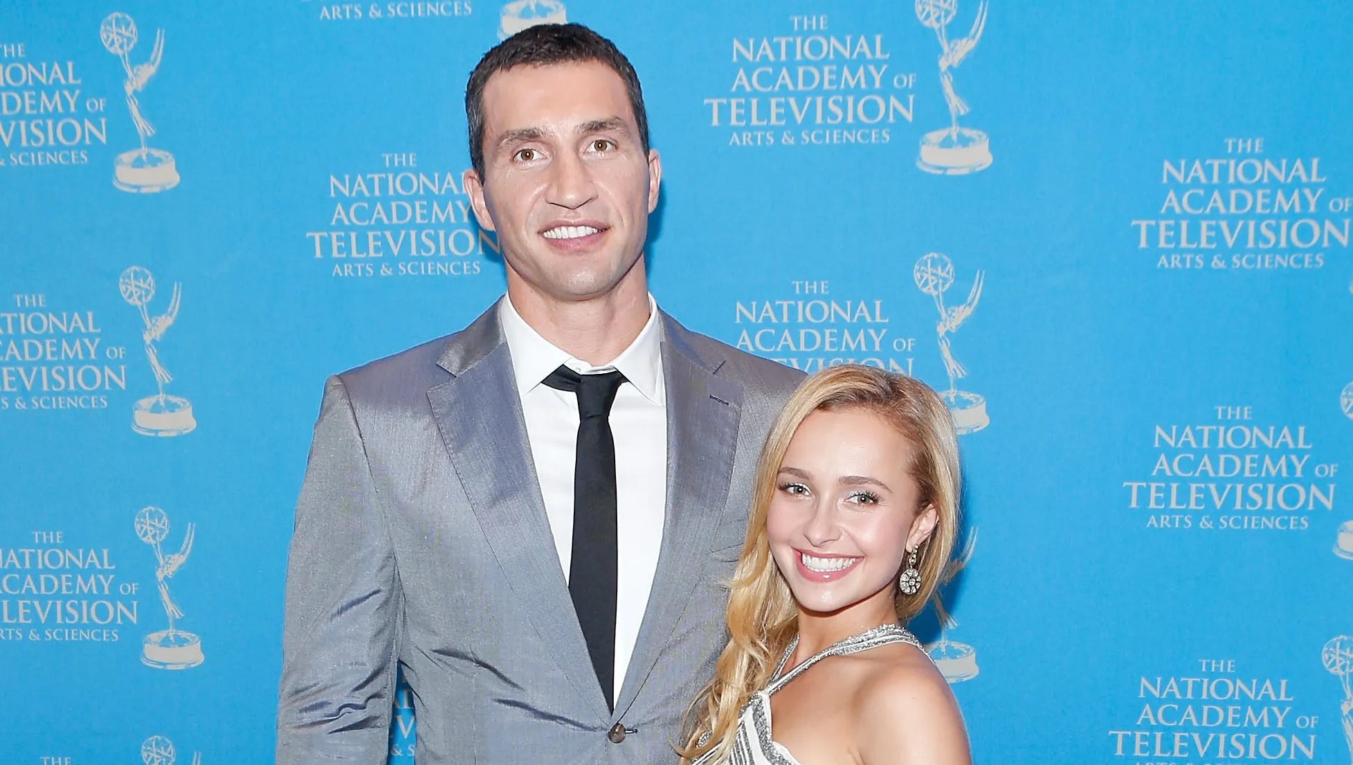 Hayden Panettiere and Wladimir Klitschko at a red carpet event