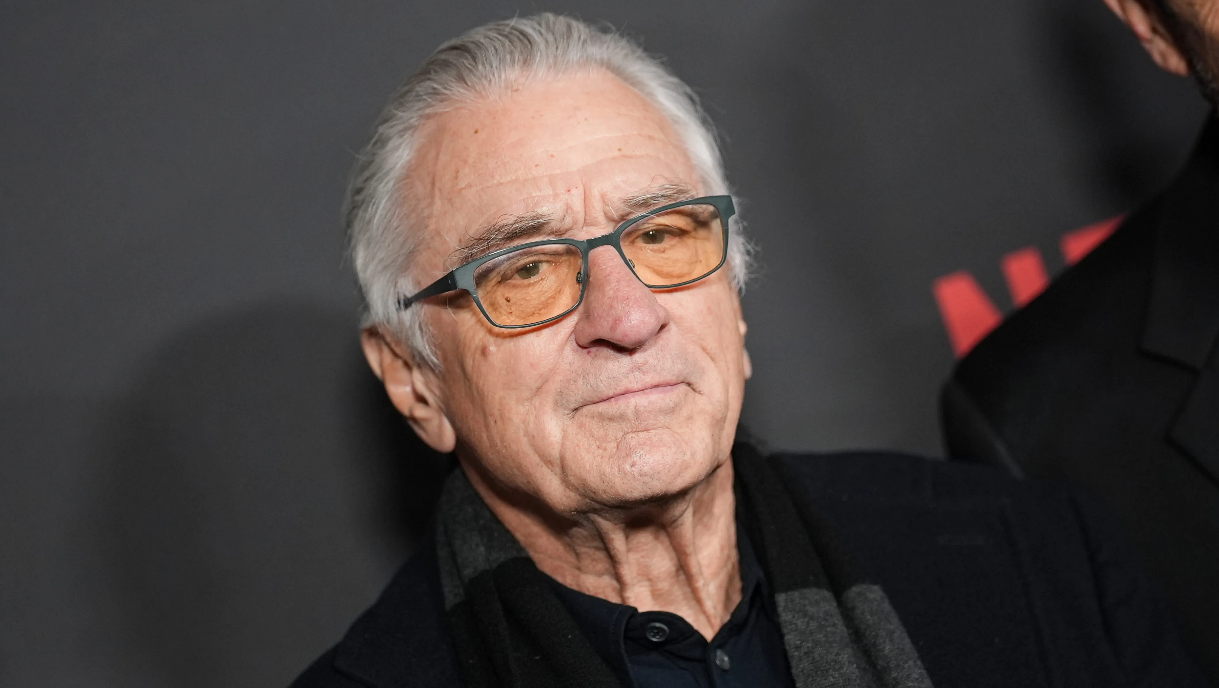 Robert De Niro at a film premiere event