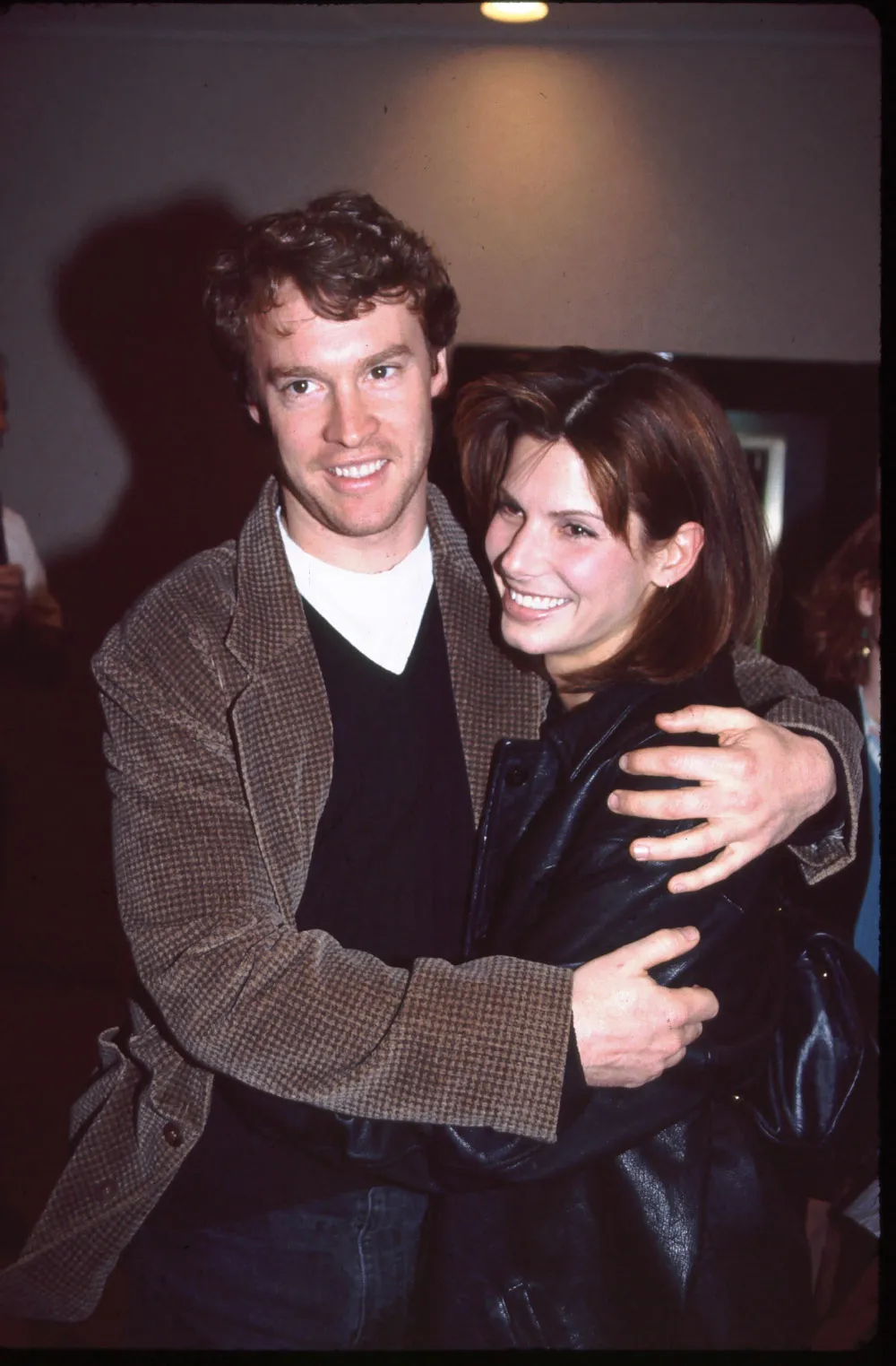 Tate Donovan and Sandra Bullock Archive Photos Tate Donovan and Sandra Bullock.