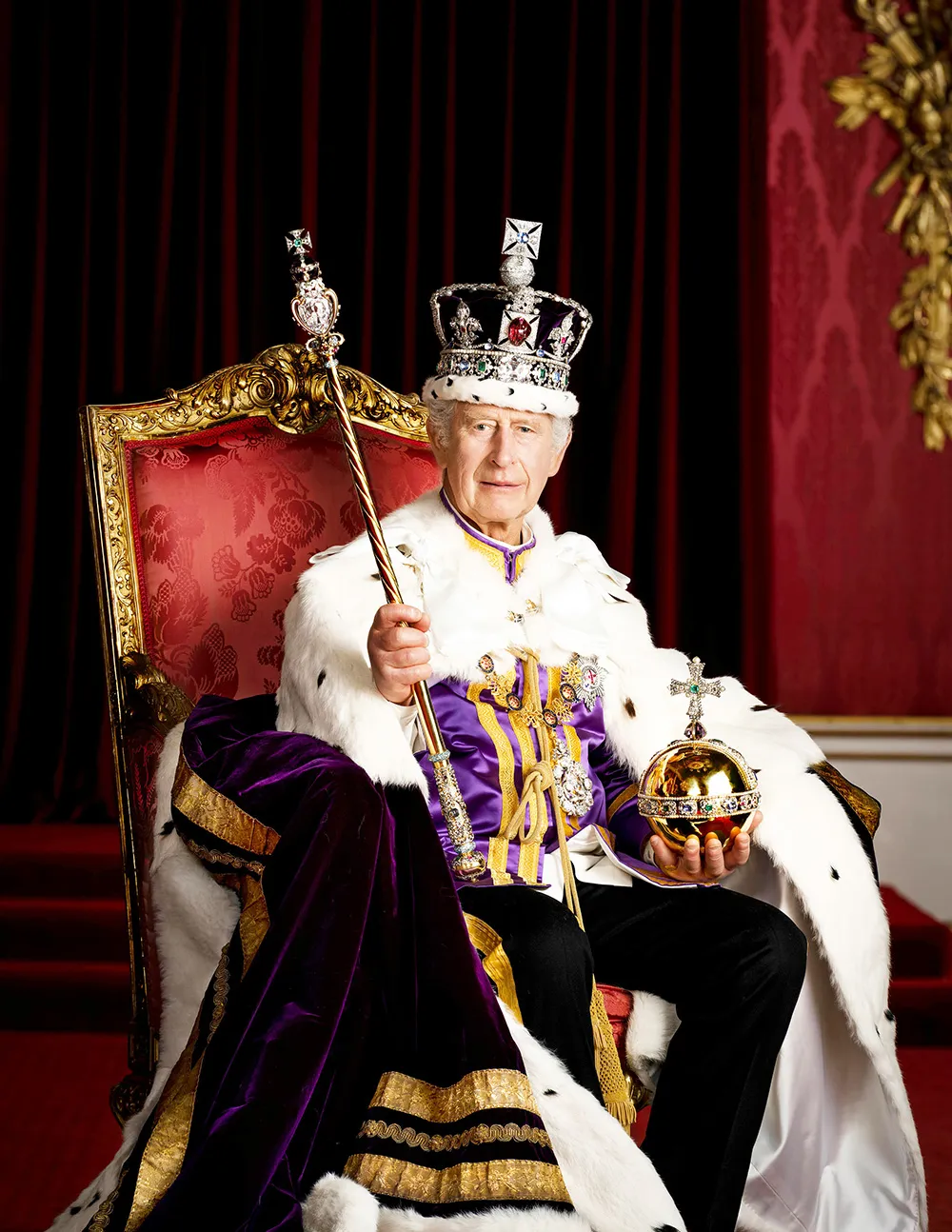 EDITORIAL USE ONLY. These photographs shall not be used after 0001hrs January 1, 2024, without prior, written permission from Royal Communications. After that date further licensing terms will be available. The portrait