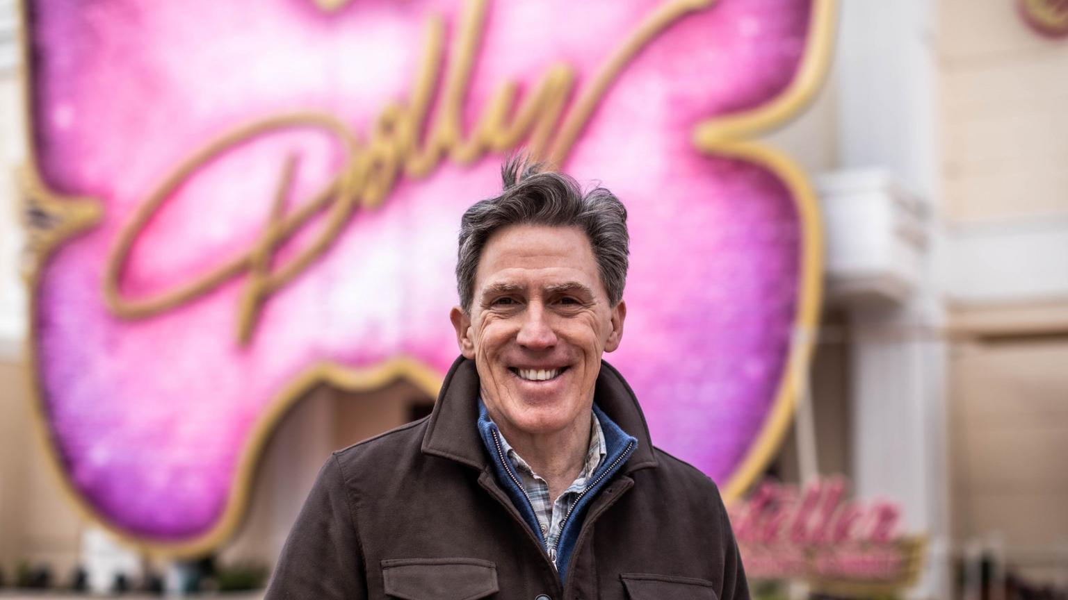 Comedian and actor Rob Brydon attending a media event