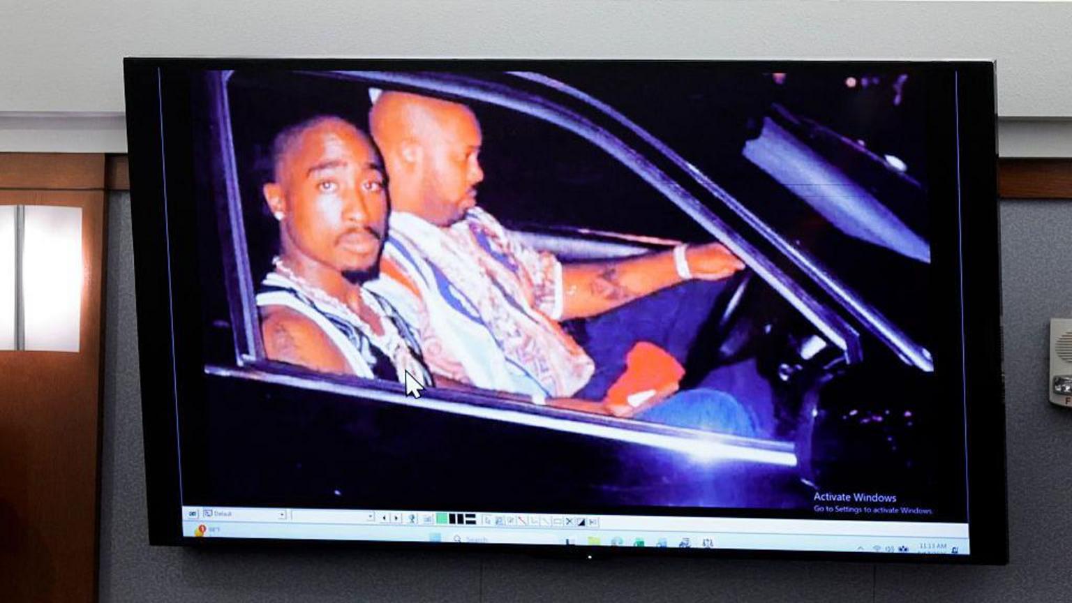 Archival photo of hip-hop icon Tupac Shakur