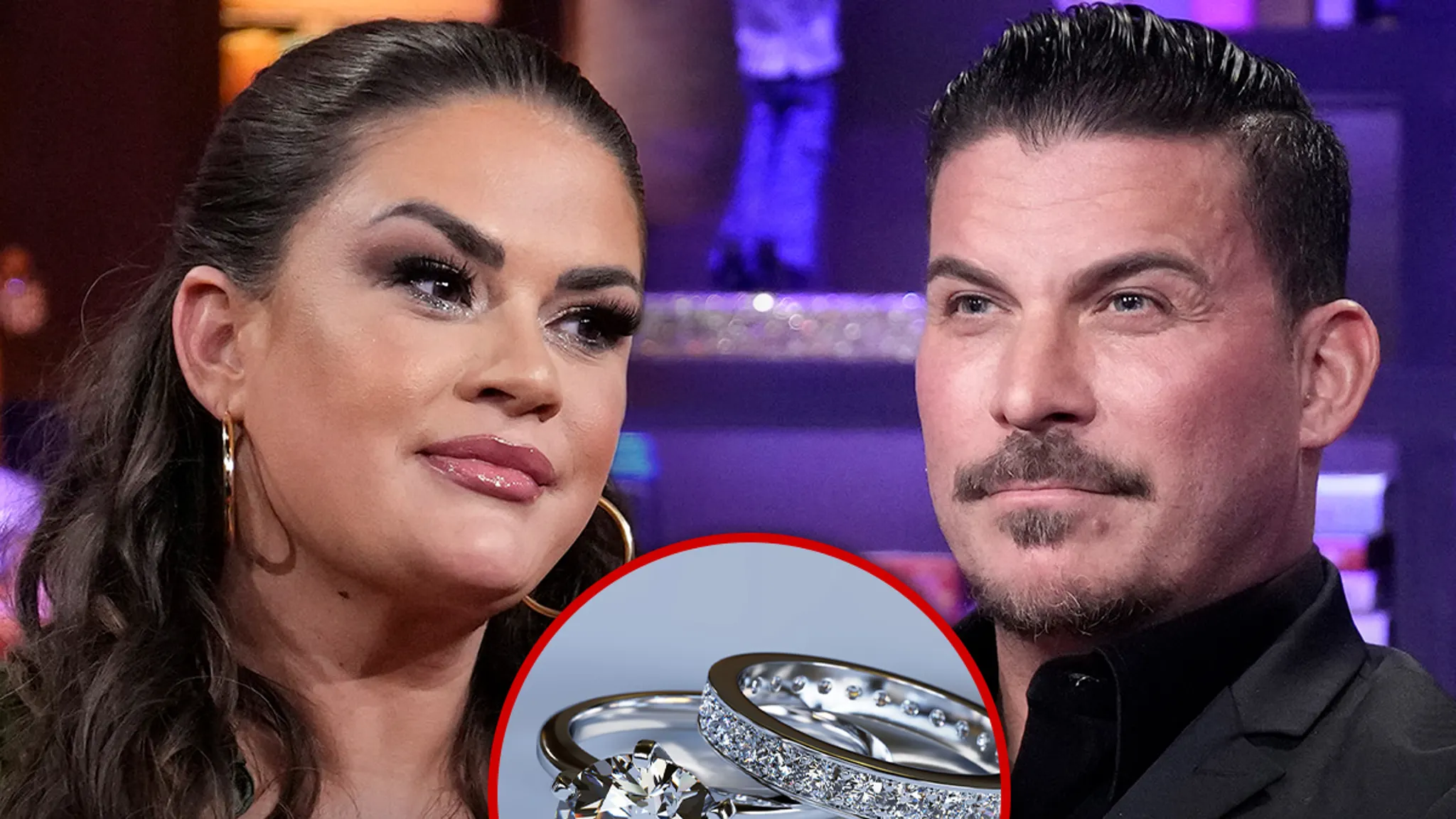 Jax Taylor and Brittany Cartwright posing together on a red carpet