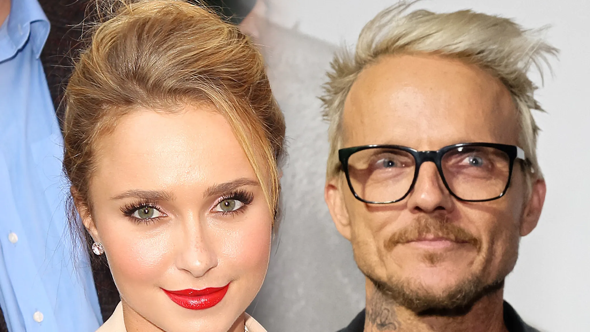 Hayden Panettiere and photographer Randall Slavin in throwback photo