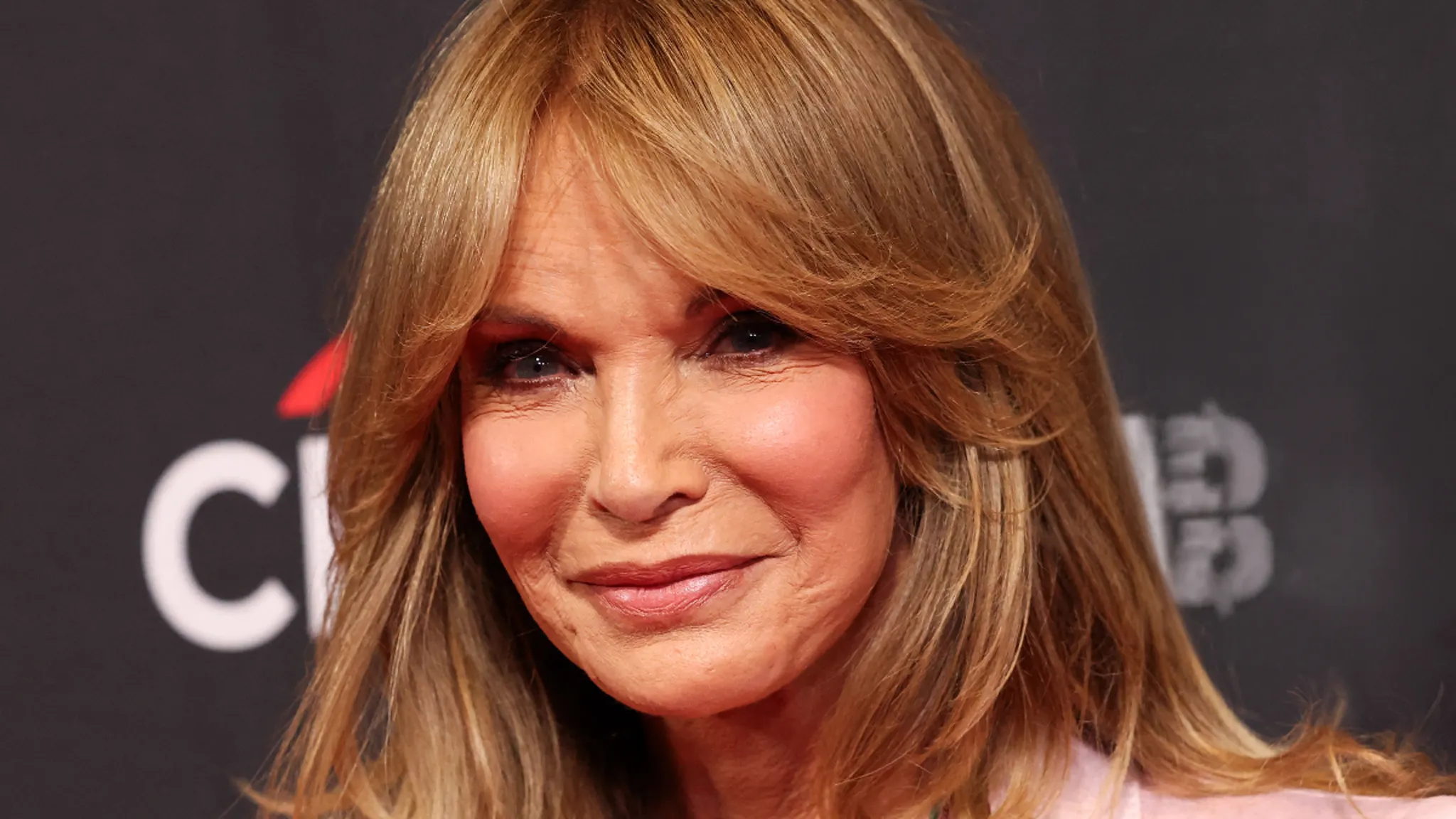 Jaclyn Smith posing at a Hollywood red carpet event