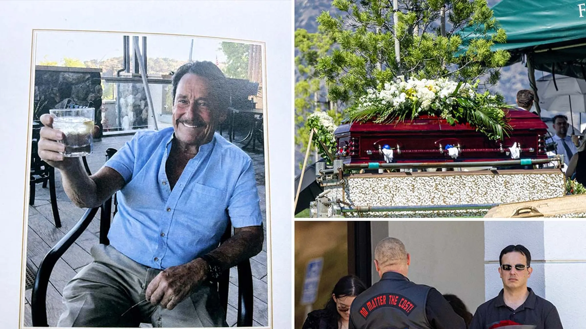 Funeral tribute program honoring veteran voice actor Peter Cullen
