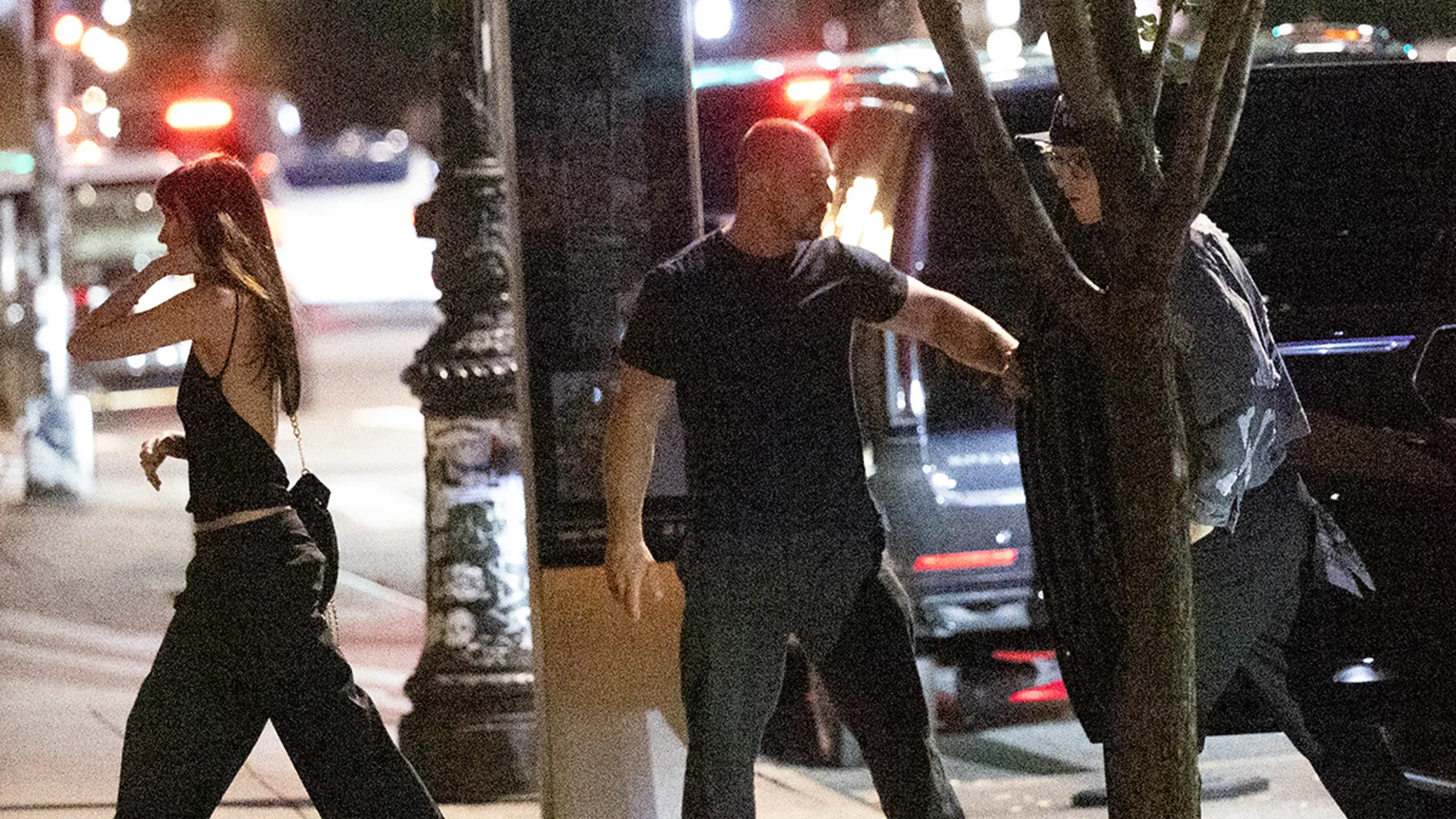 Dakota Johnson and Machine Gun Kelly stepping out in New York City