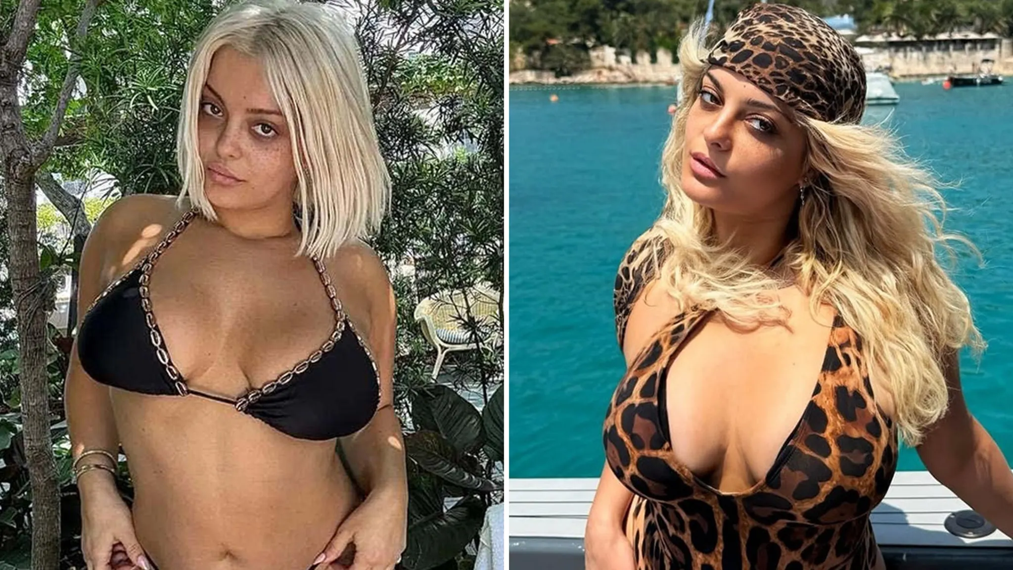 Bebe Rexha posing at a glamour event