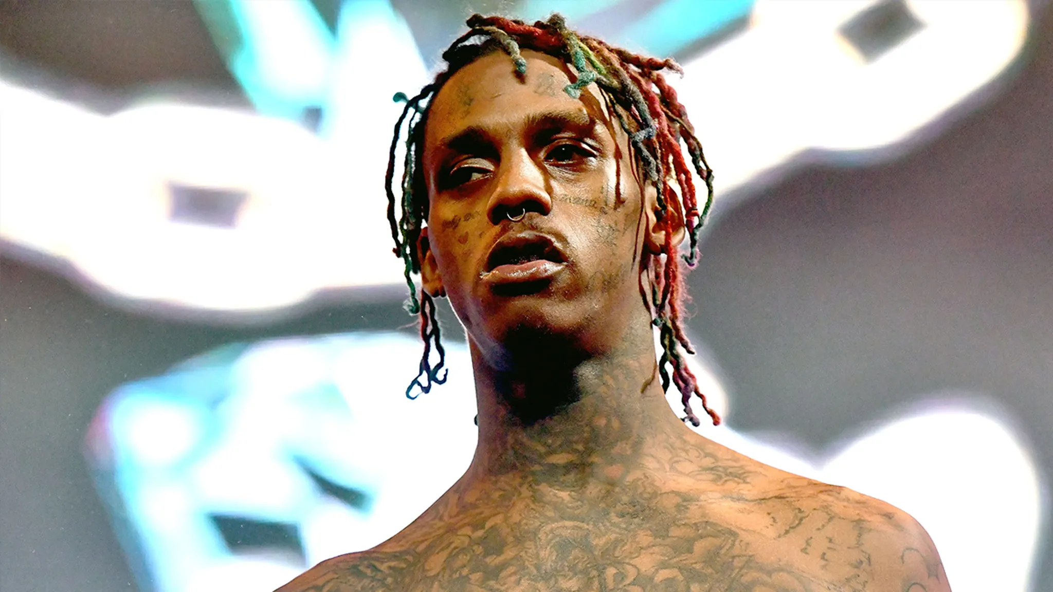 Famous Dex attending an event