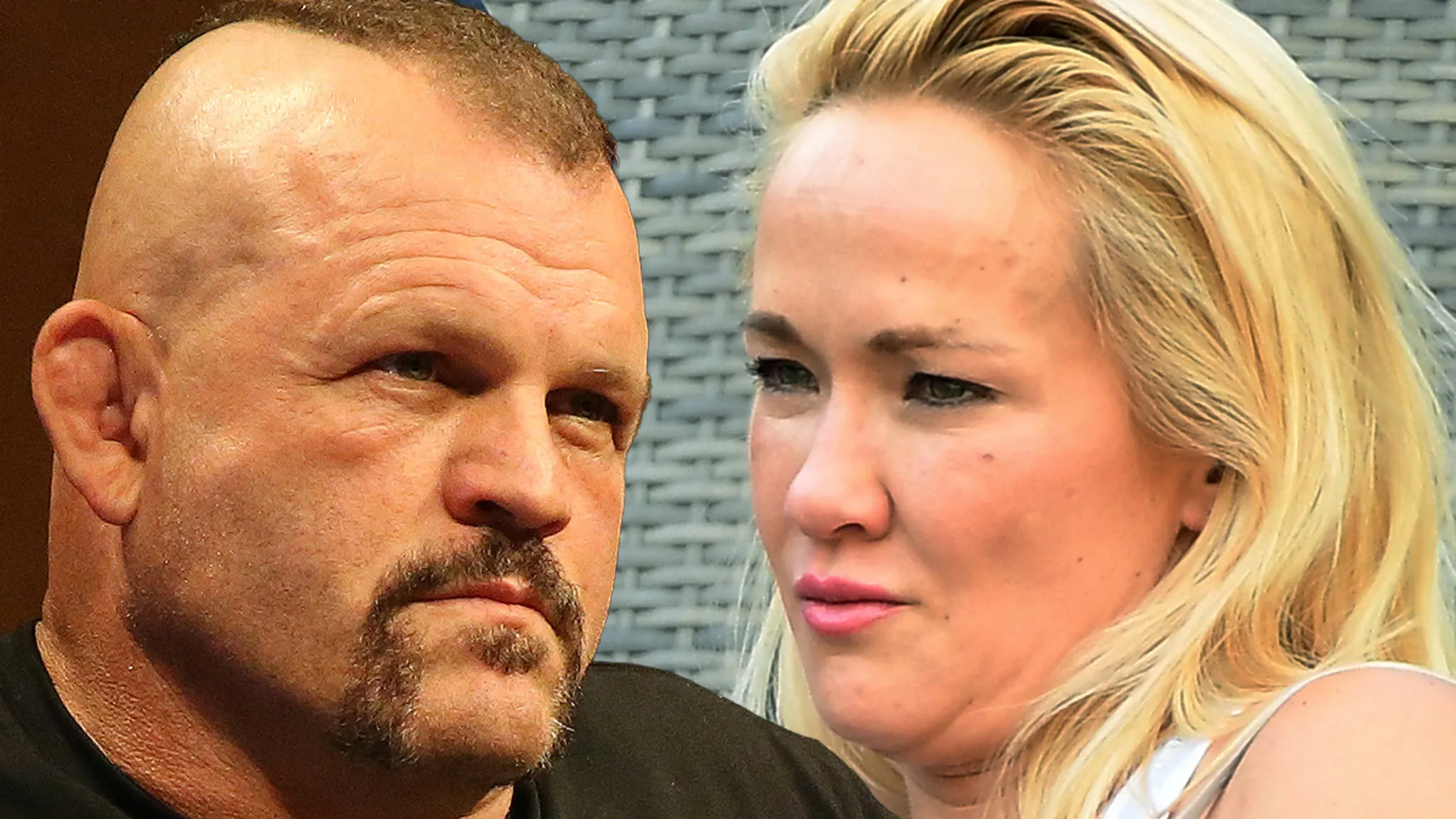 Chuck Liddell posing at a red carpet event
