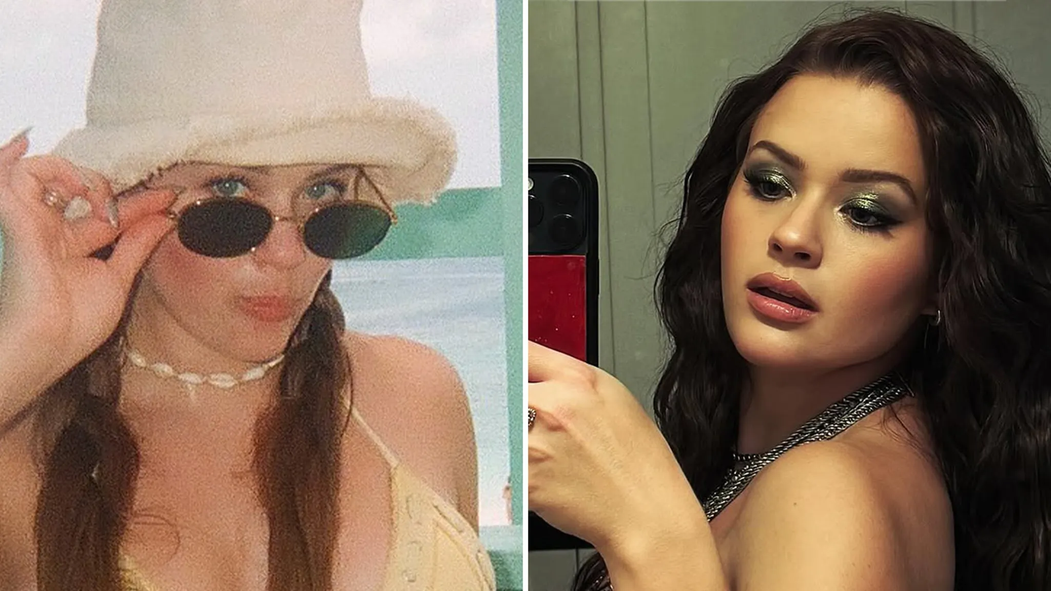 Ava Phillippe posing at a red carpet event showing her strong resemblance to Reese Witherspoon
