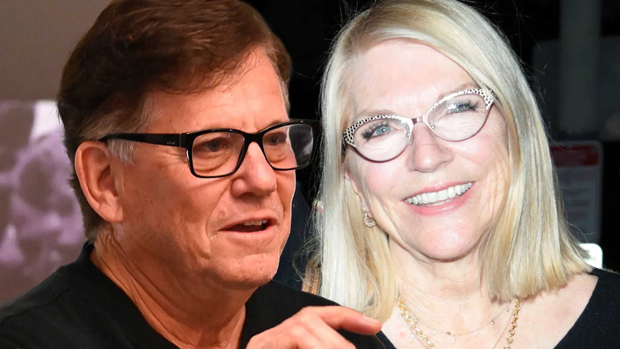 Anson Williams attending a classic television event.