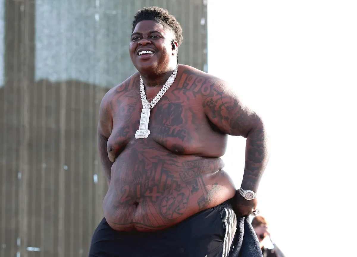 BigXthaPlug performing at a venue