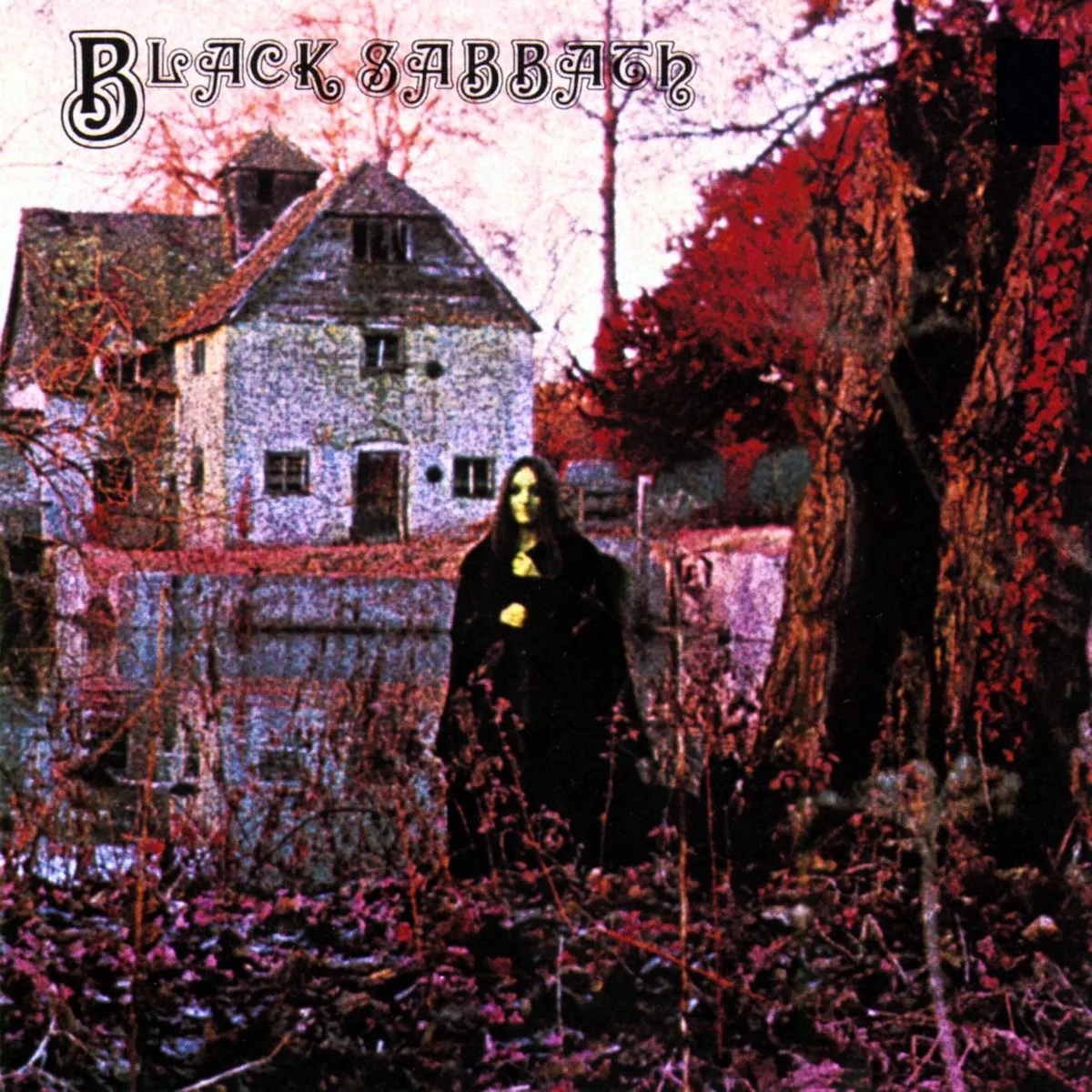 Louisa Livingstone as the mysterious woman on the Black Sabbath debut album cover