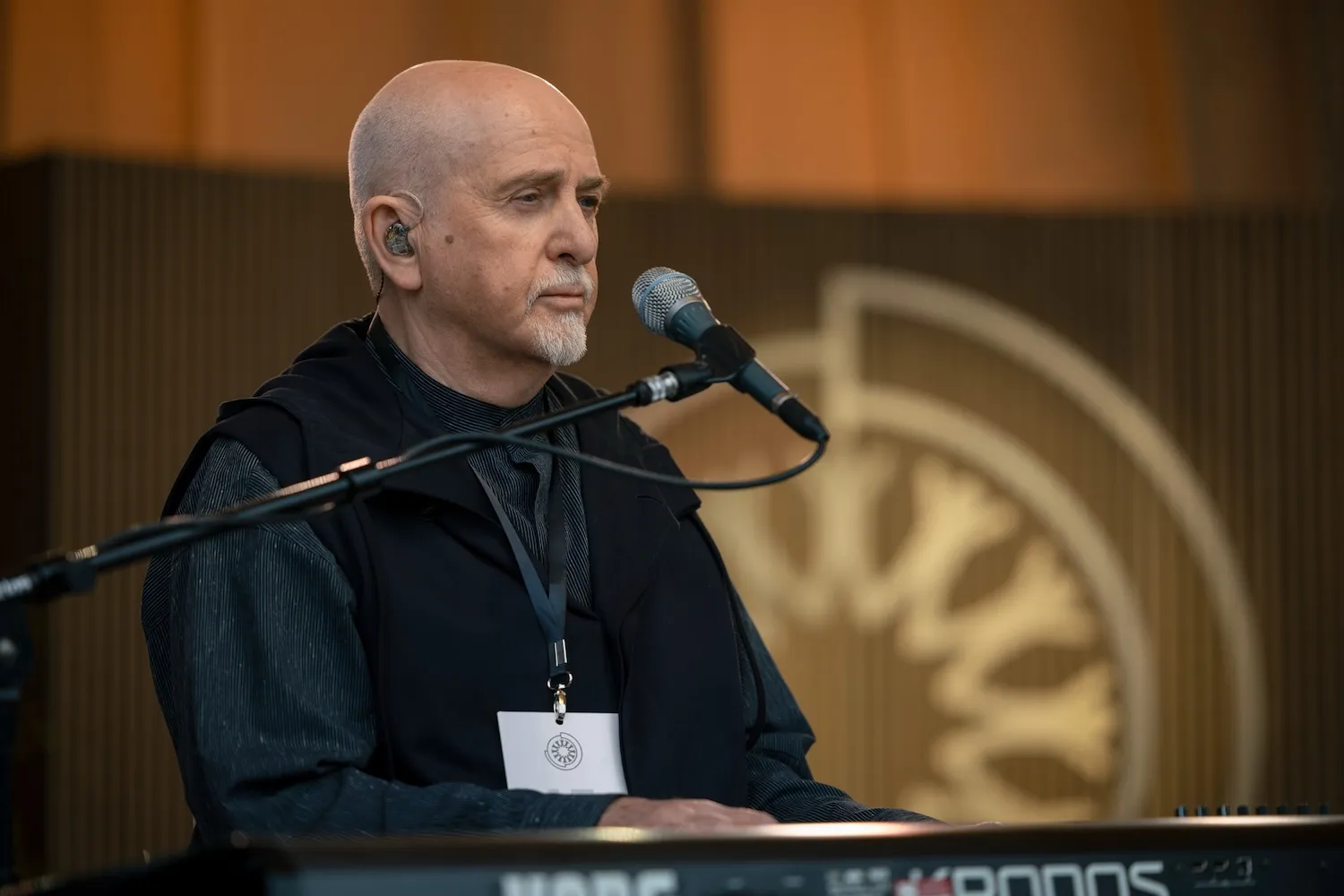 Peter Gabriel and Silo logo on Apple TV+