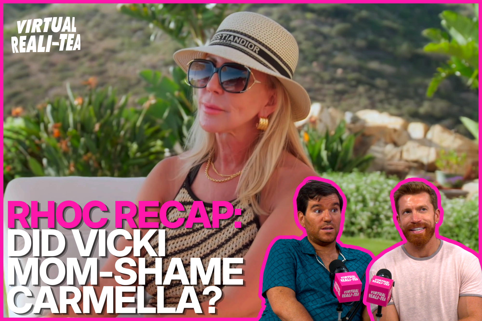 Vicki Gunvalson speaking during a scene on The Real Housewives of Orange County