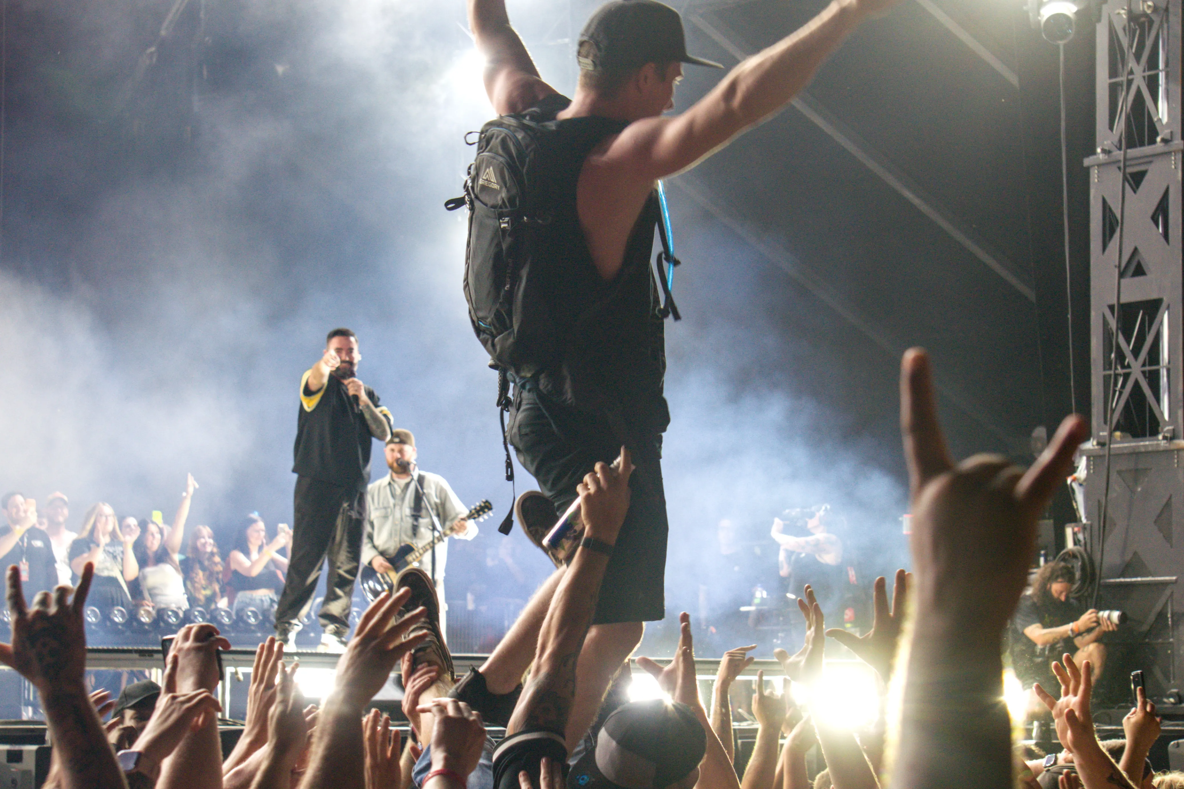 A Day To Remember performs at Vans Warped Tour Montreal 2026