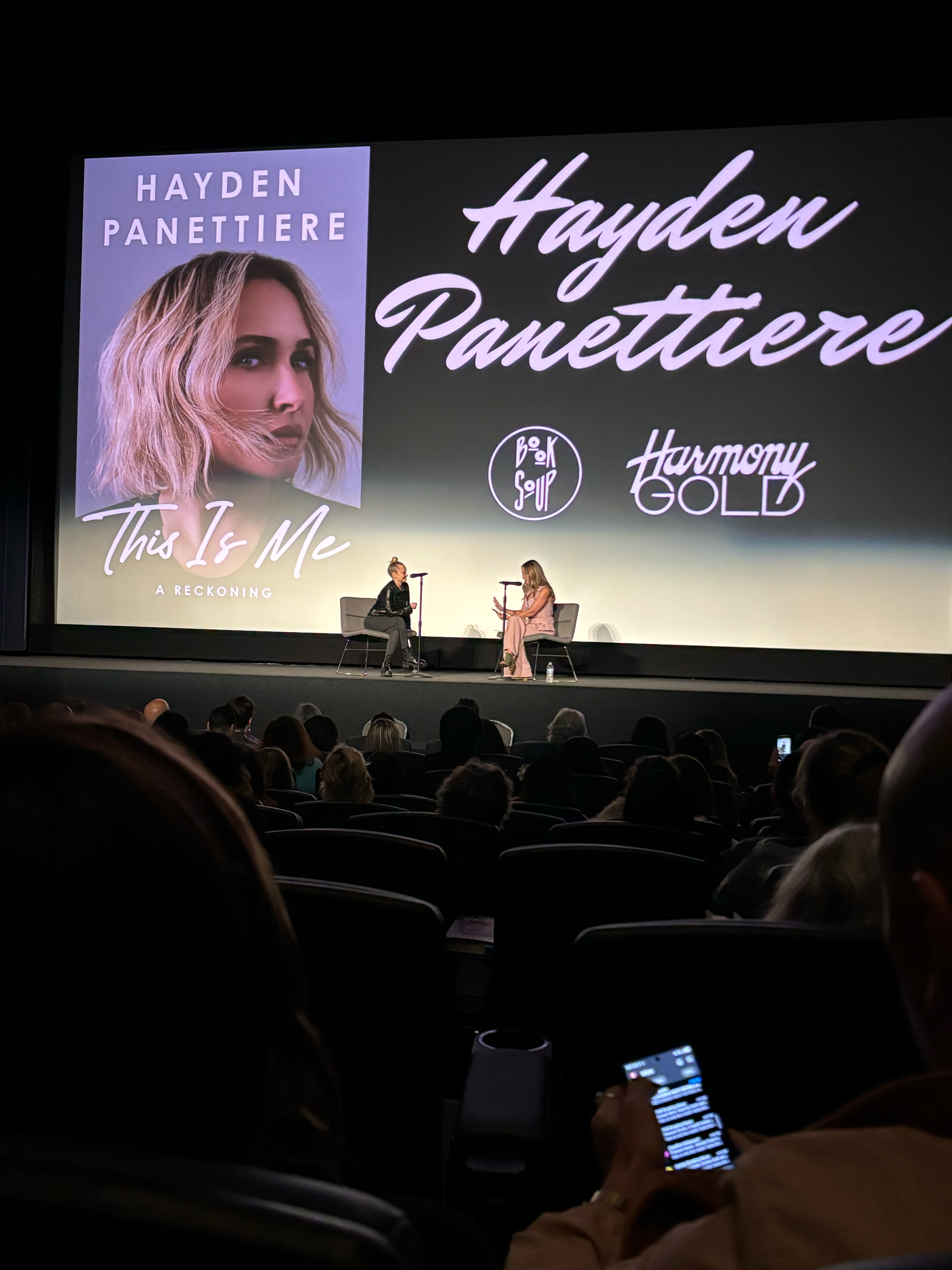 The insider added that Panettiere became visibly emotional while discussing some of the painful experiences she chronicled in her memoir, “This Is Me: A Reckoning.”
