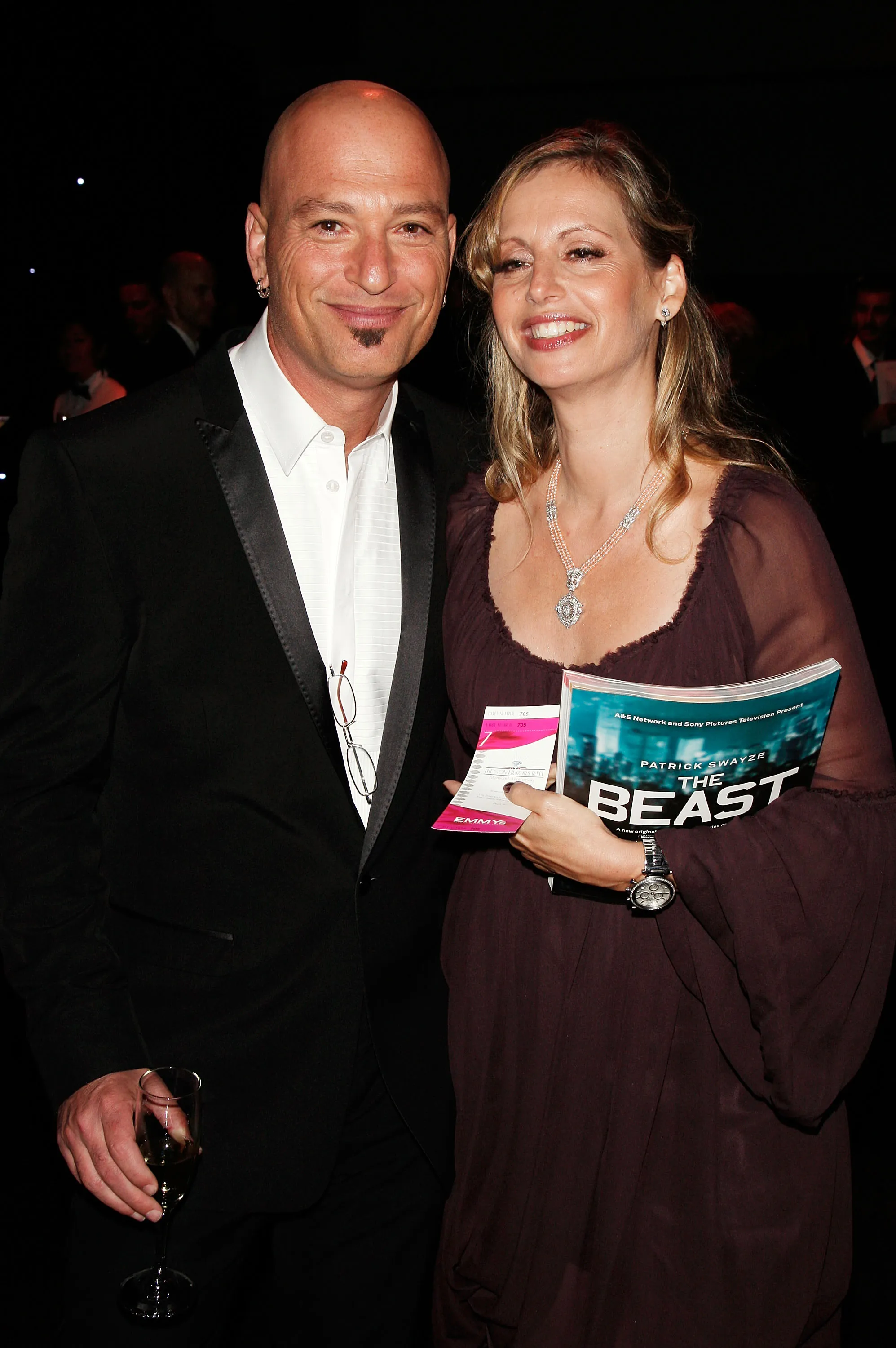 Howie Mandel and wife Terry Soil