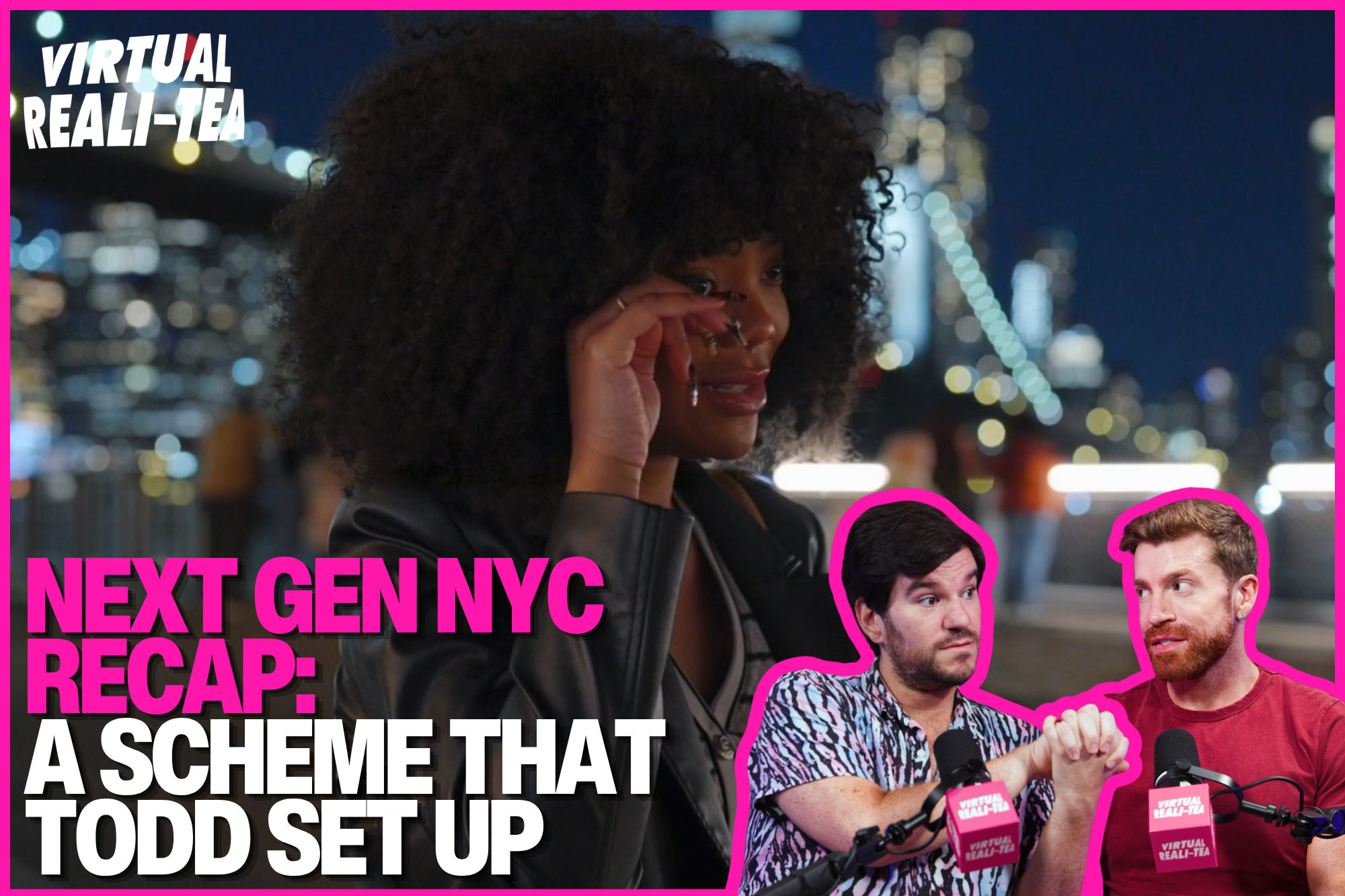 Riley Burruss and Ariana Biermann appearing on Next Gen NYC