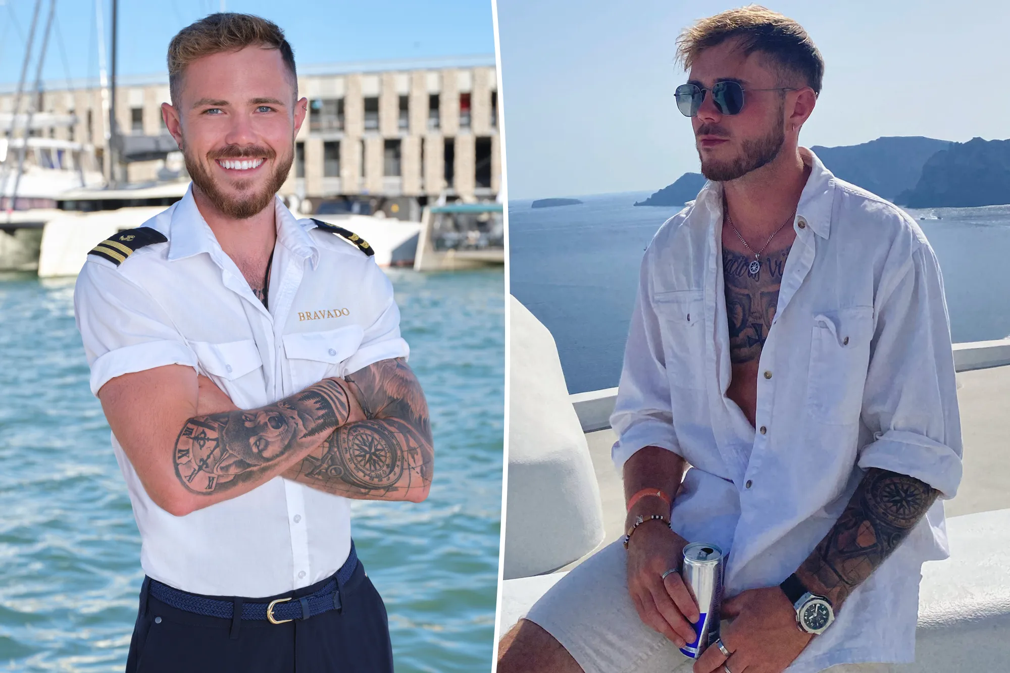 Nathan Gallagher from "Below Deck Mediterranean."