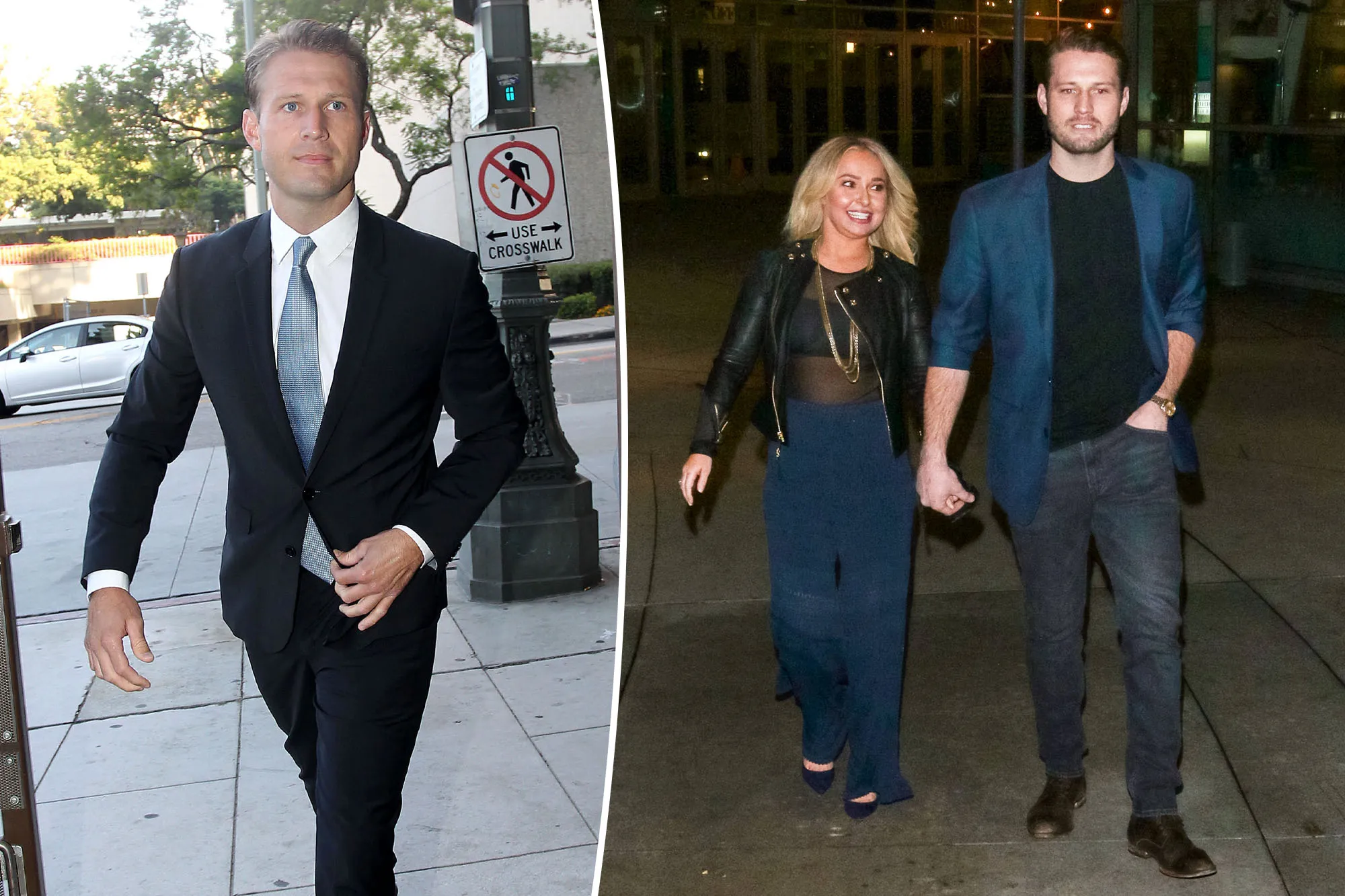 Hayden Panettiere and Brian Hickerson attending an event together