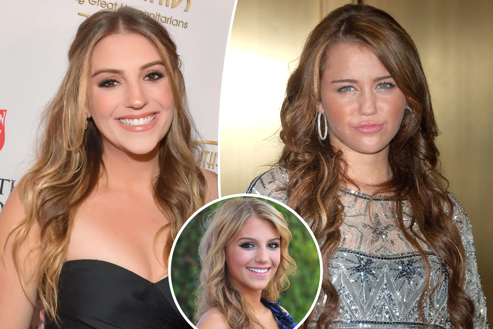 Miley Cyrus and Jordan Pruitt in the story: Ex-Disney Star Jordan Pruitt Claims Miley Cyrus Bullied Her and Said She Needed a Nose Job