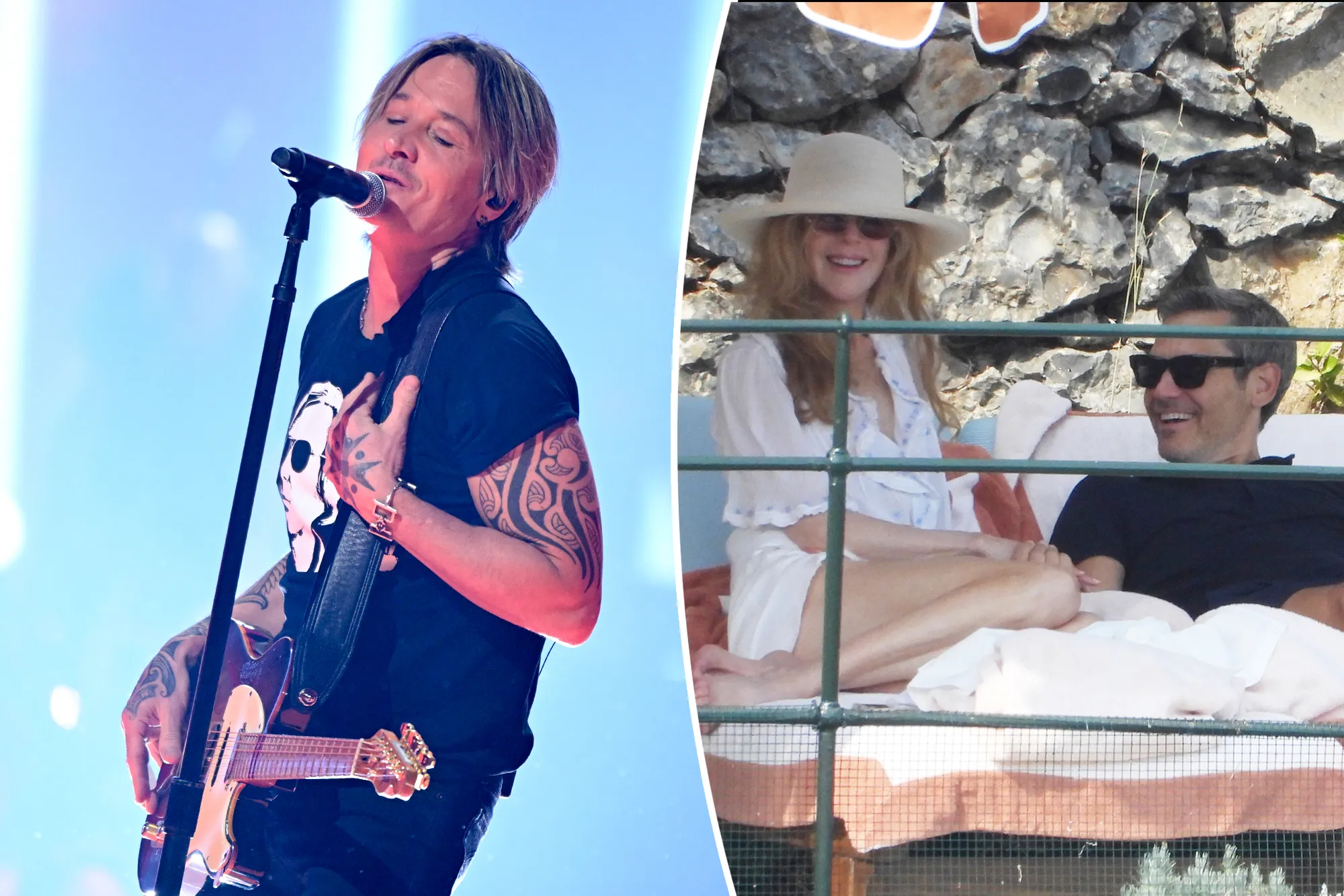 Keith Urban split with Nicole kidman and Michael Reinstein.