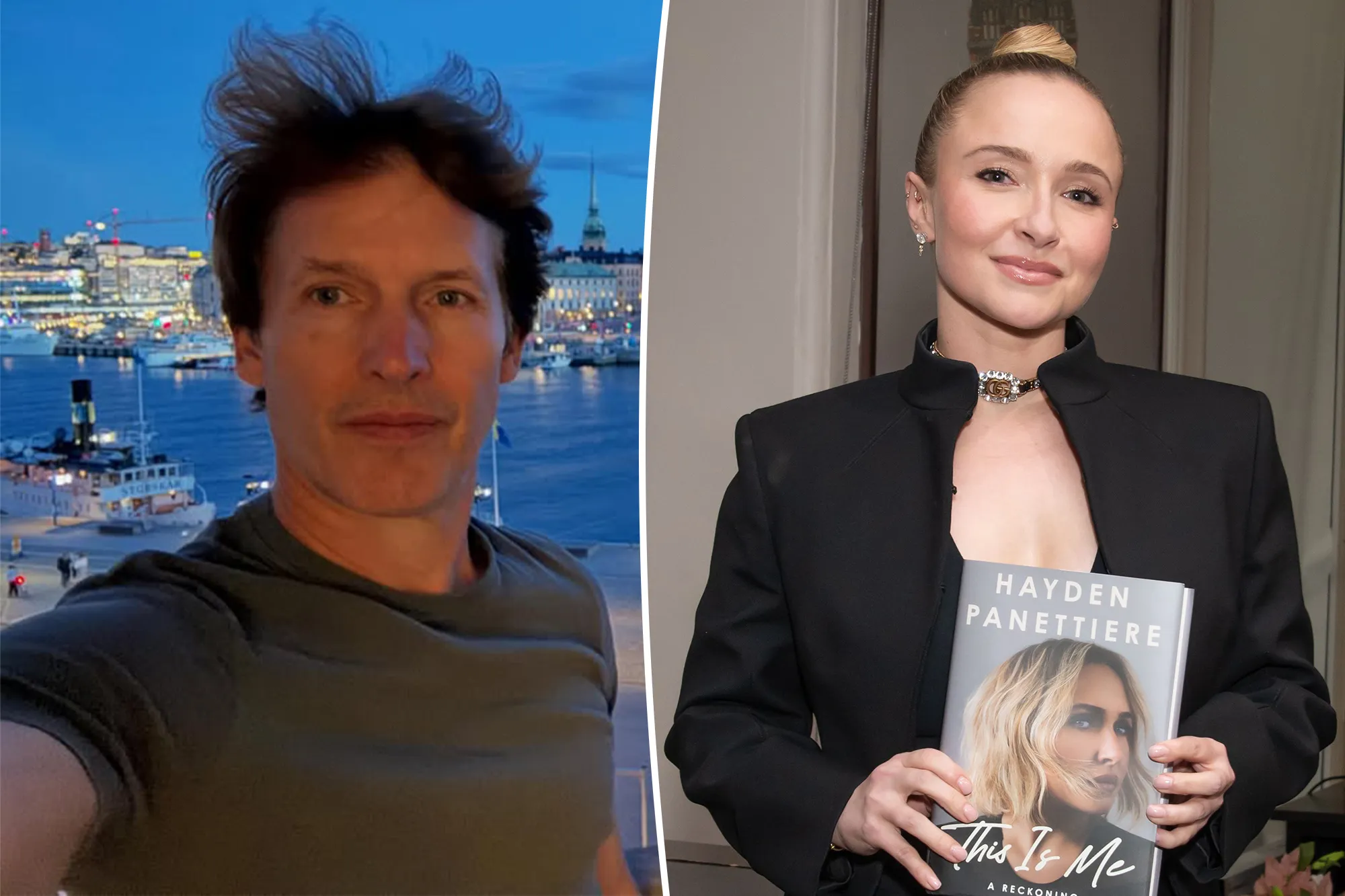 James Blunt and Hayden Panettiere