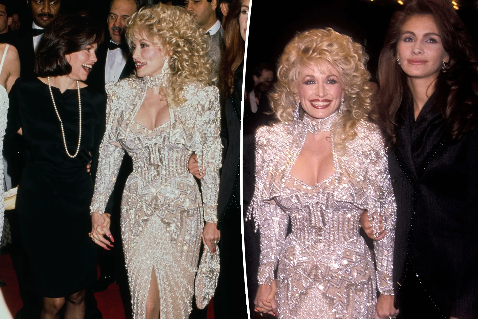 Dolly Parton and Julia Roberts and Sally Field.