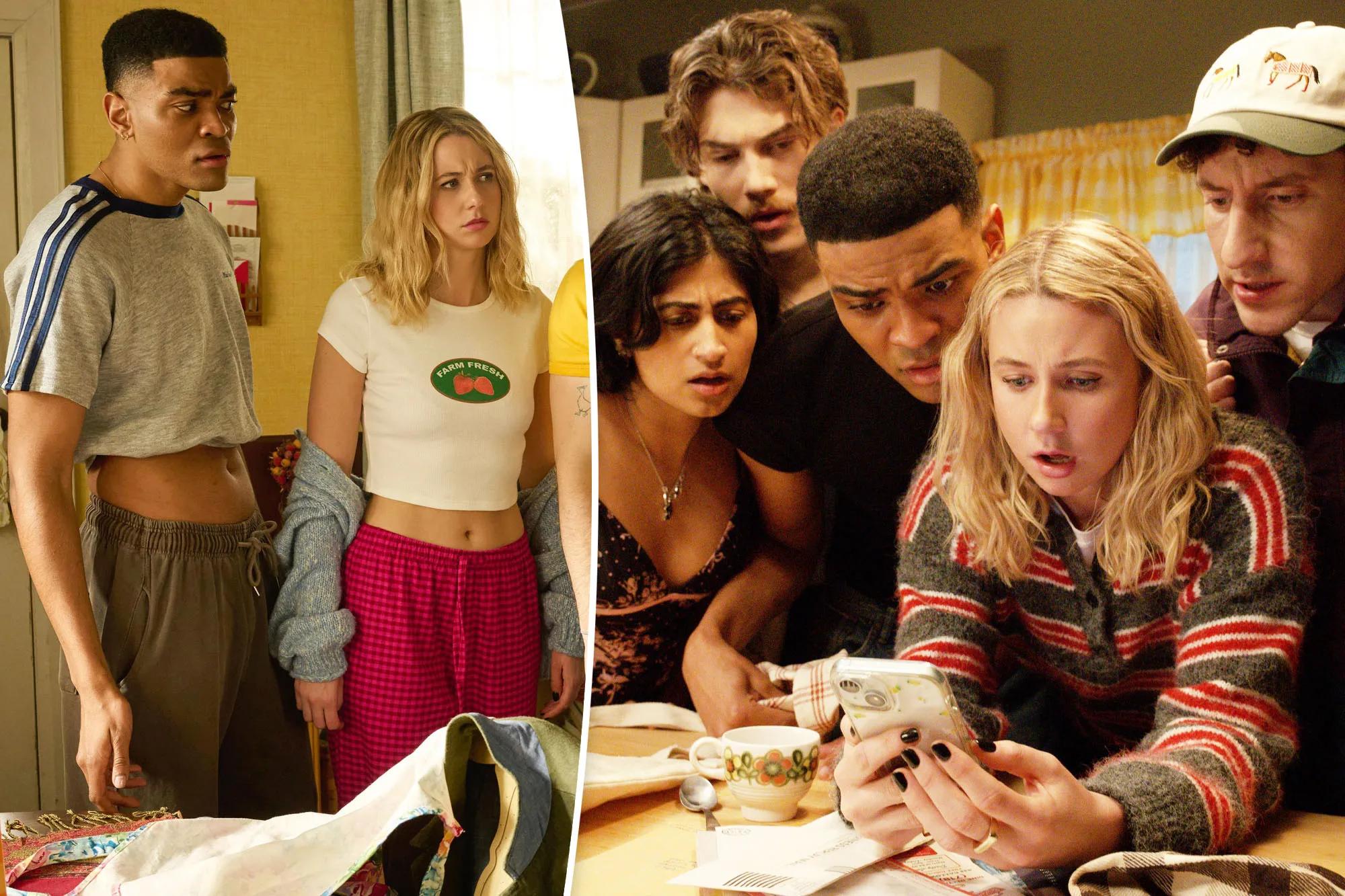 Promotional key art for Adults Season 2 featuring the main ensemble cast