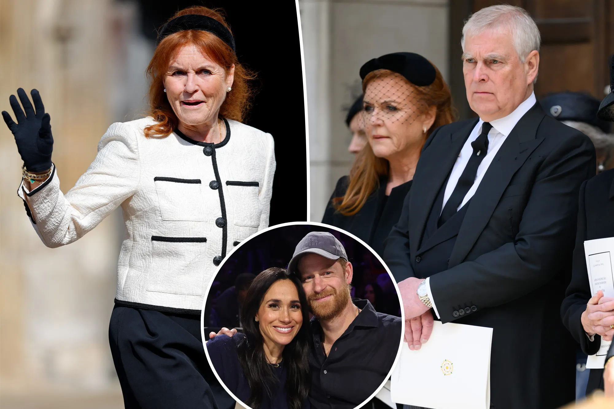 Sarah Ferguson attending a public event