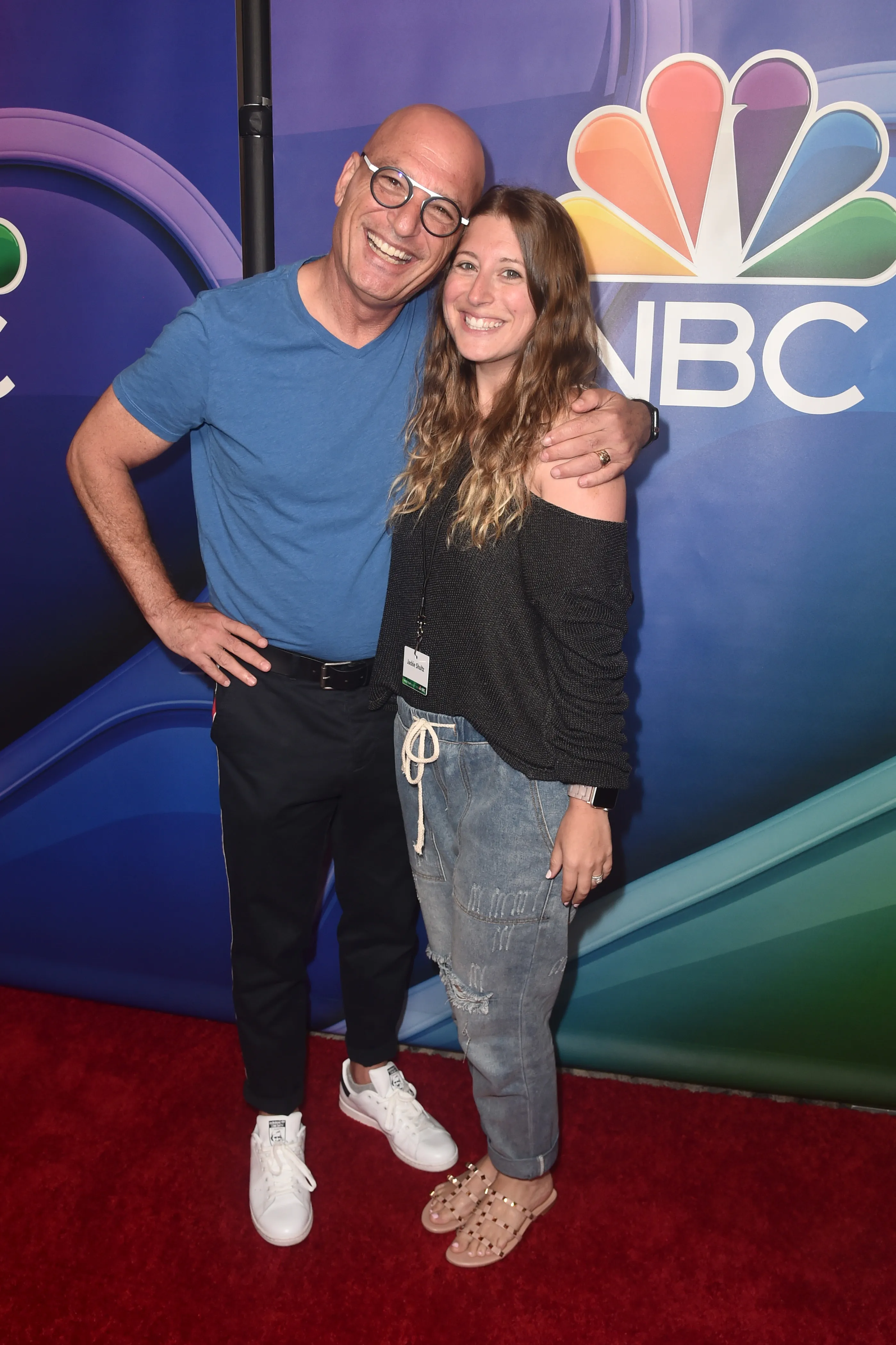Howie Mandel and daughter in 2019
