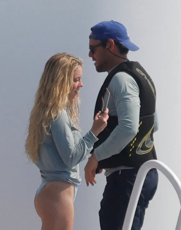 Sydney Sweeney and Scooter Braun on a superyacht in Mallorca.