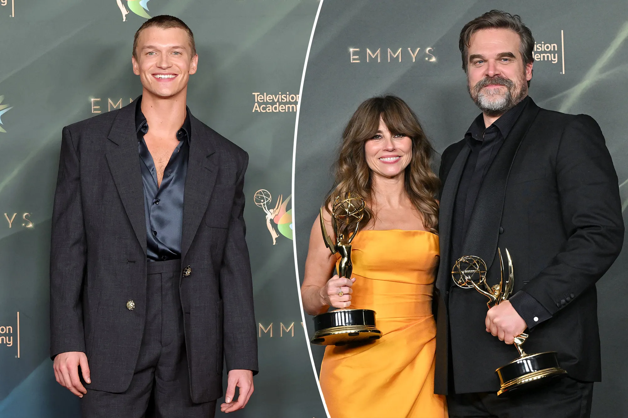 David Harbour, Colman Domingo, and Ariana Madix on the red carpet at the Creative Arts Emmy Awards in Los Angeles