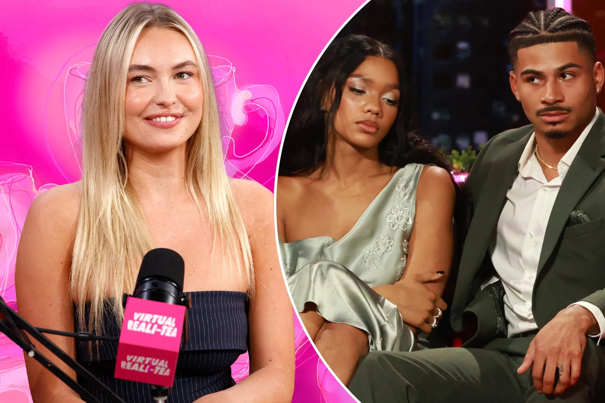 Jen Terry posing during a press appearance for Love Island USA