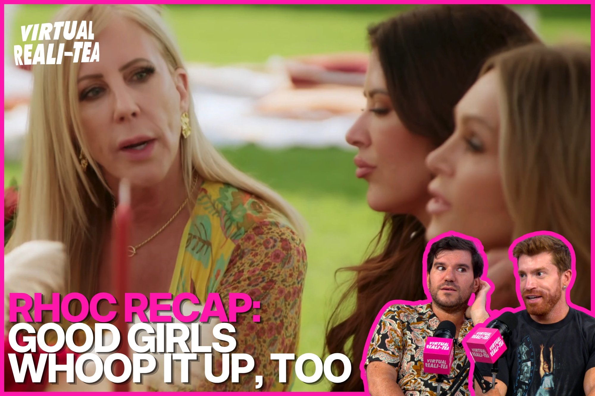 Tamra Judge and Vicki Gunvalson on The Real Housewives of Orange County