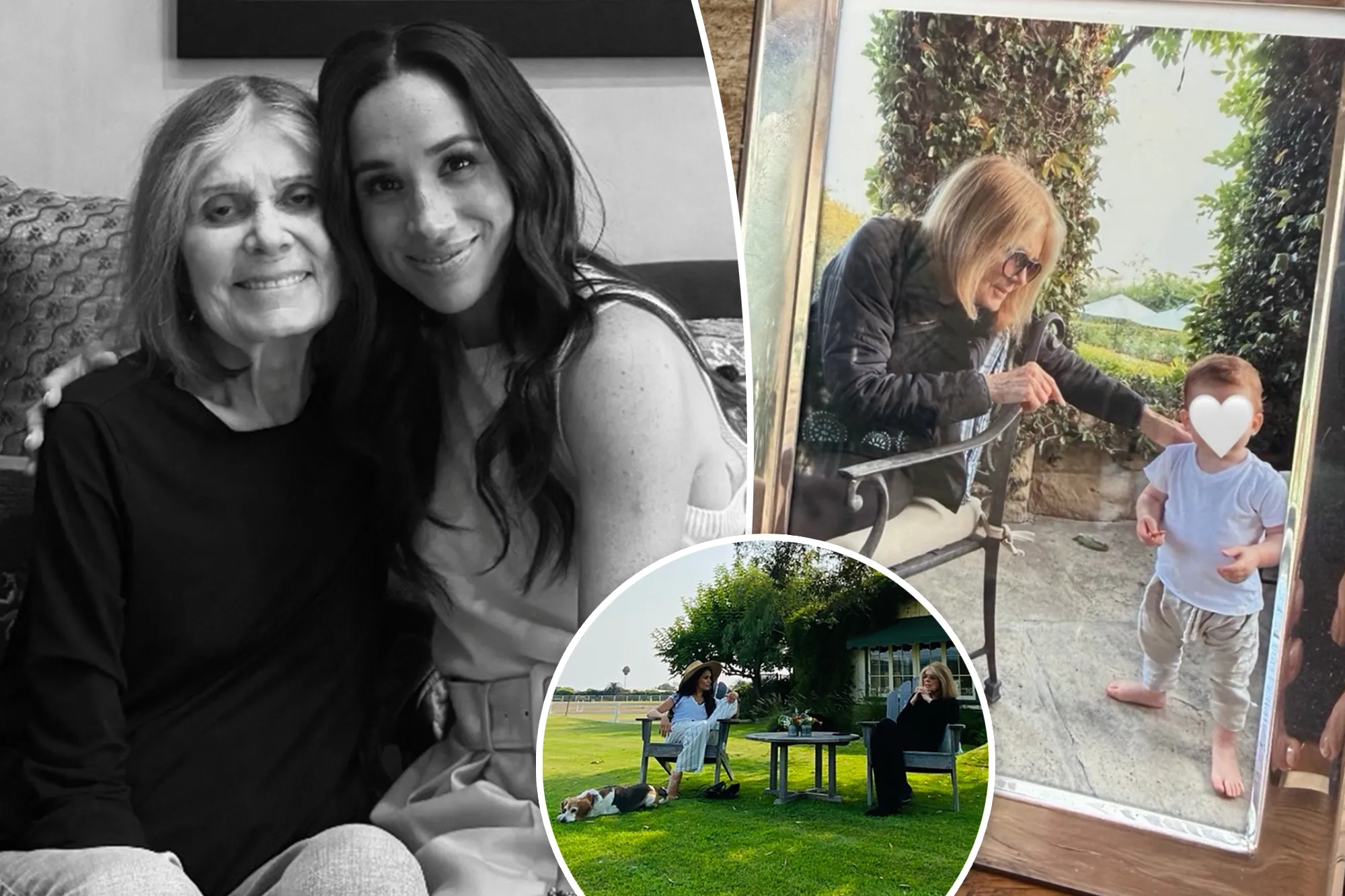 Meghan Markle and Gloria Steinem