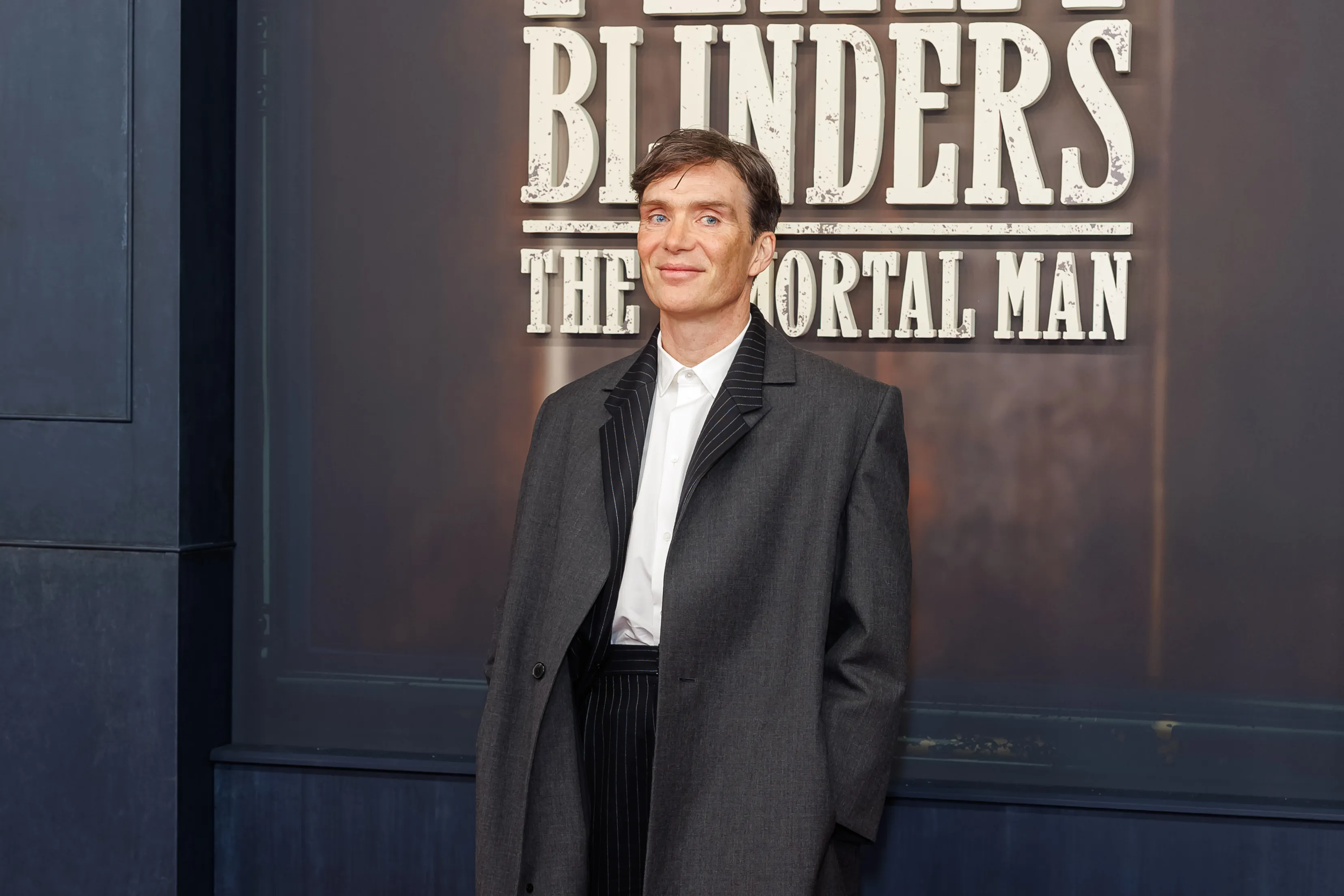 Cillian Murphy attends "Peaky Blinders: The Immortal Man" premiere.