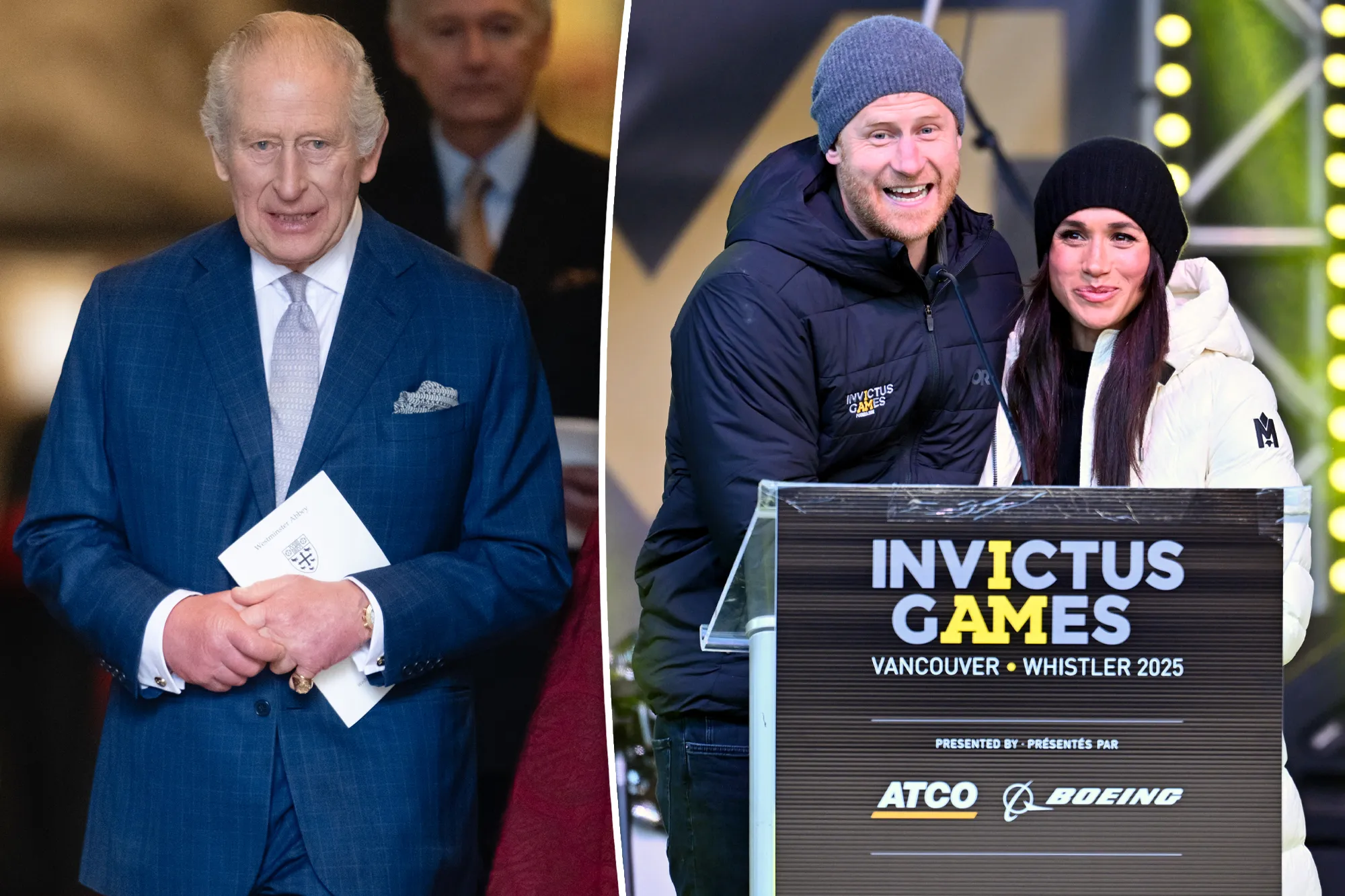 Prince Harry looking serious at an event