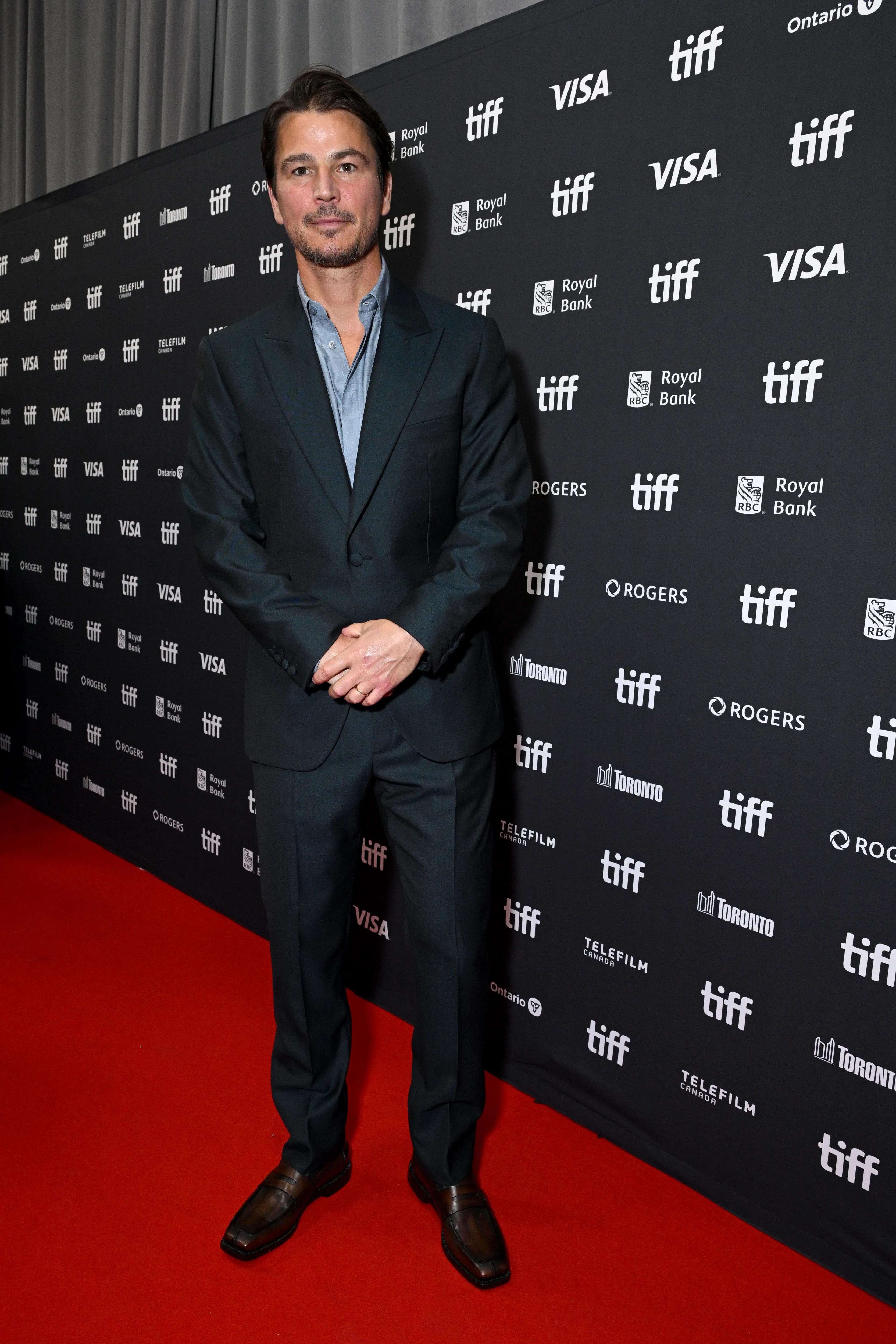 Josh Hartnett attends the premiere of "Below" during the 2026 Toronto International Film Festival.