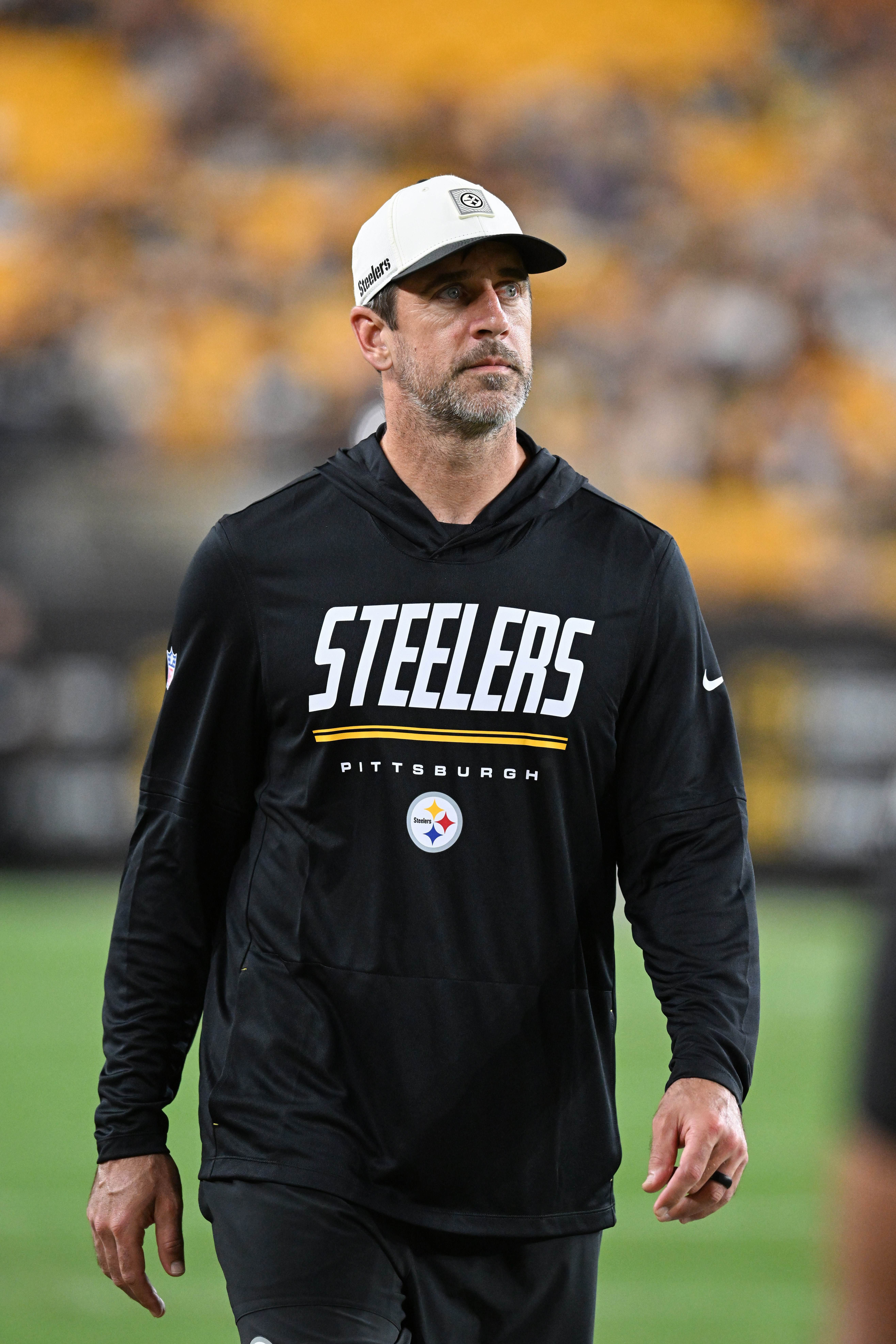 Rodgers (seen here) confirmed he got married to a mystery woman in June 2025.